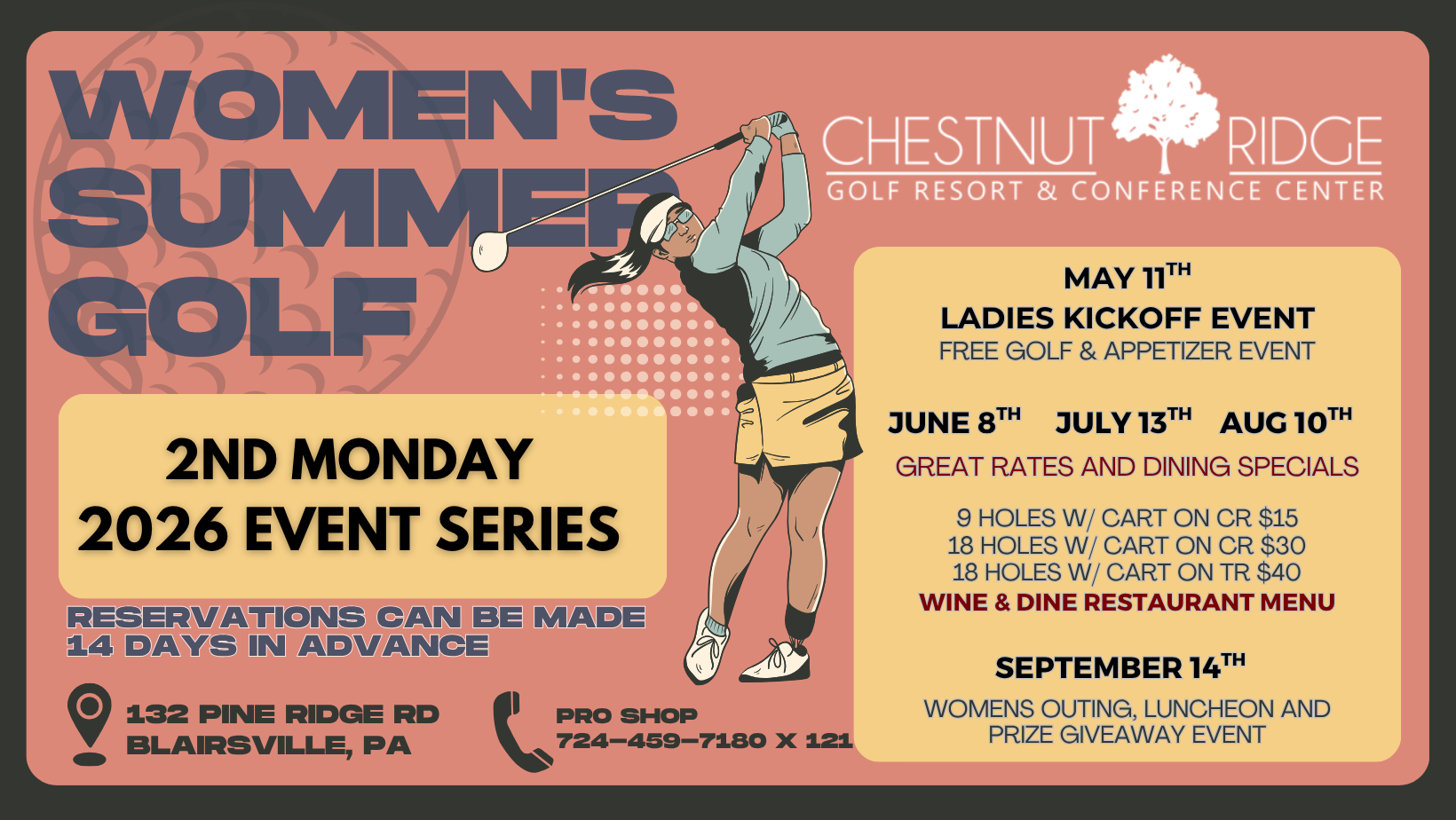 Womens Summer Golf Series 2026